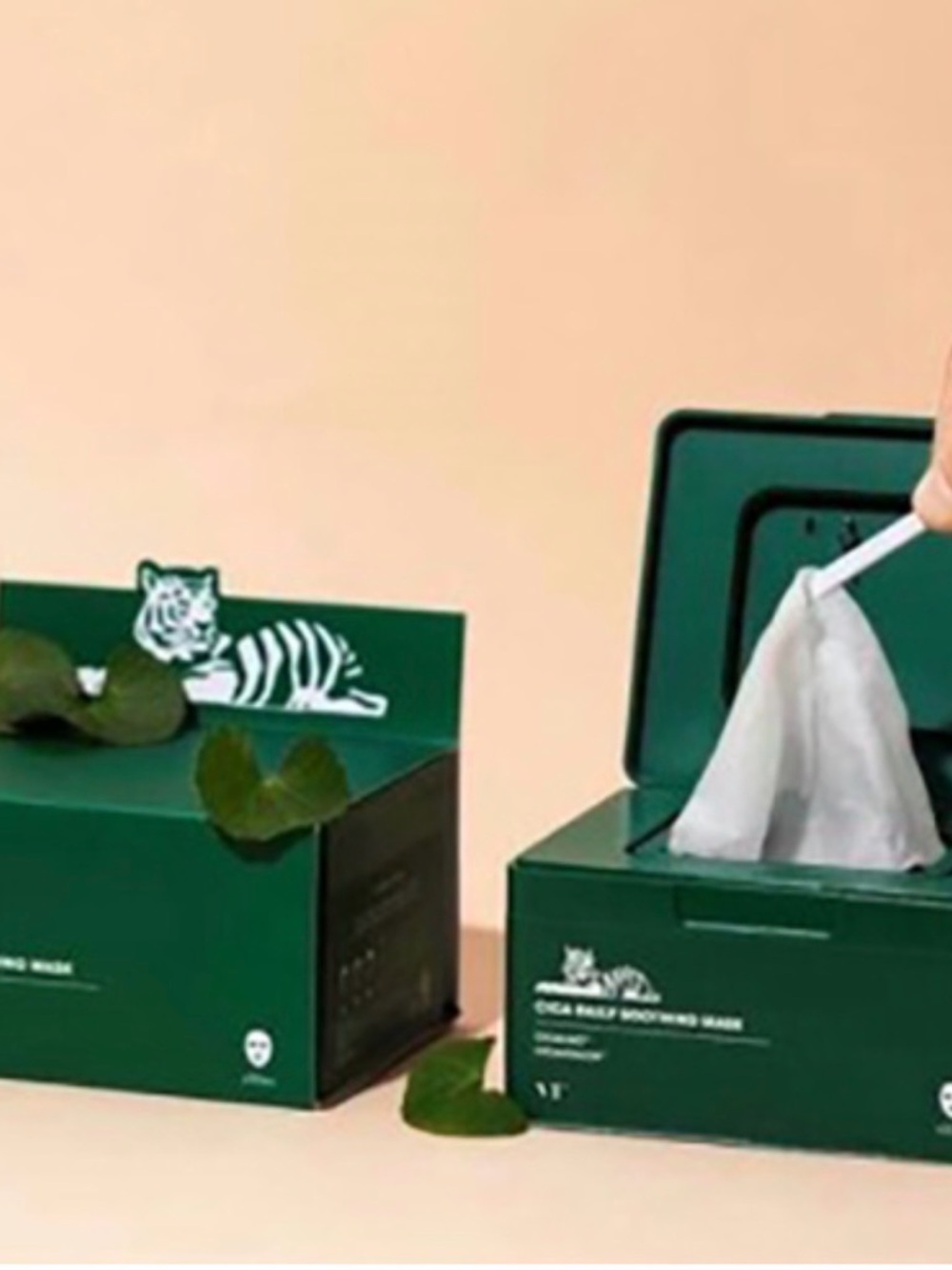 VT Cosmetics Cica Daily Soothing Mask Wipes - Green Pack